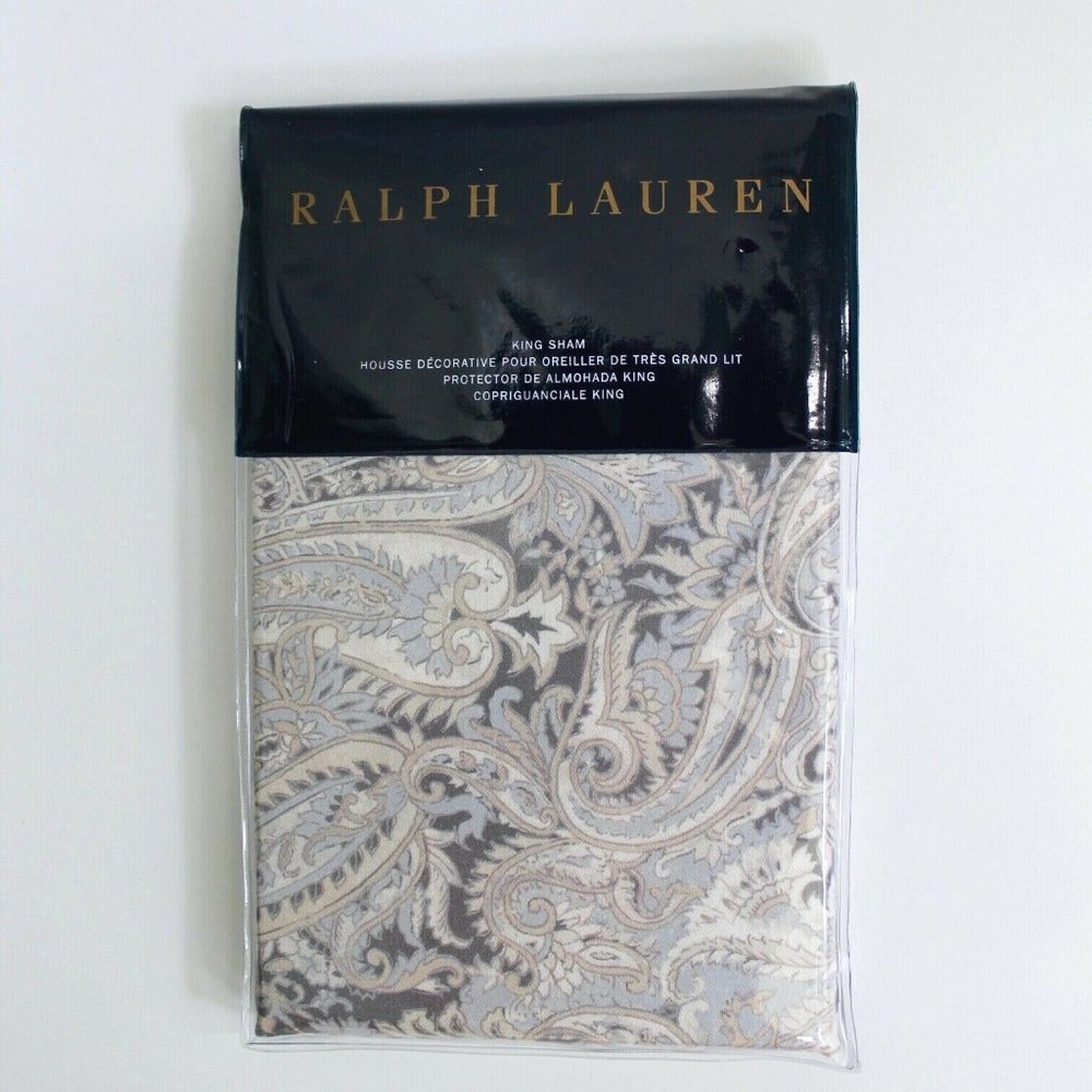 Ralph Lauren One Mariella Paisley King Sham